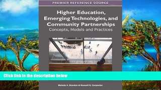 Deals in Books  Higher Education, Emerging Technologies, and Community Partnerships: Concepts,