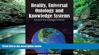 Deals in Books  Reality, Universal Ontology and Knowledge Systems: Toward the Intelligent World