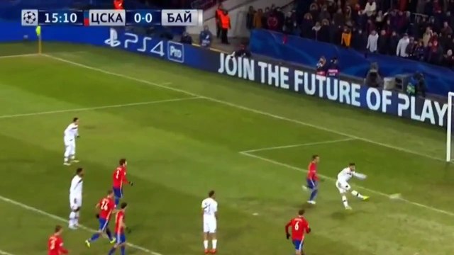 ЦСКА - Байер 0-1 ГОЛ ФОЛЛАНДА¦ CSKA vs BAYER 04 0-1 Volland