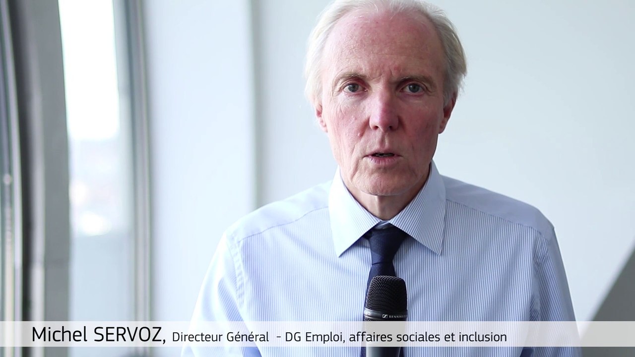 Nature exponentielle de notre temps et ses défis, Michel SERVOZ, Directeur Général de la DG de l'Emploi, des affaires sociales et de l'inclusion