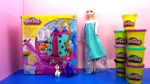 Disney la Reine des Neiges Elsa avec une robe originale en pâte à modeler Play Doh