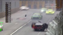 Terrible accident du pilote Laurens Vanthoor Huge au Macau Grand Prix