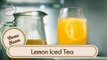 Lemon Iced Tea [chá gelado do Starbucks]