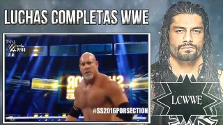 WWE Survivor Series 2016  Goldberg vs Brock Lesnar | Español Latino Lucha Completa ᴴᴰ