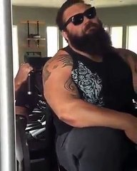 Goldberg training with Robert Oberst - WWE GOLDBERG VS BROCK LESNAR // SURVIVOR SERIES 2016