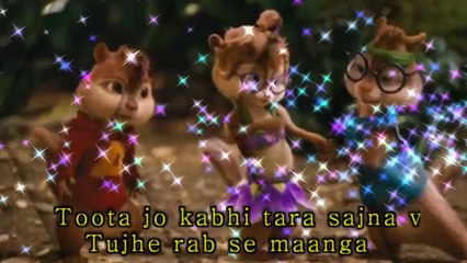 Toota Jo Kabhi Tara Video Chipmunks Lyrics | A Flying Jatt |  | Atif Aslam & Sumedha K |