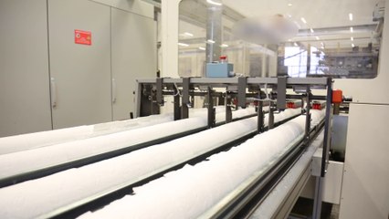 Emballage du papier toilette