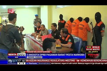 2 Anggota DPRD Pasaman Barat Diringkus Pesta Sabu