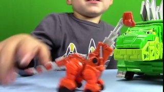 Dino Trucks Toys! DinoTrux Skya UNBOXING + Surprise Eggs