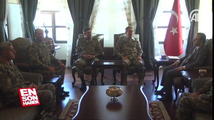 Genelkurmay Başkanı Akar Kilis'te