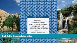 Buy NOW  Student Engagement and Educational Rapport in Higher Education  Premium Ebooks Best
