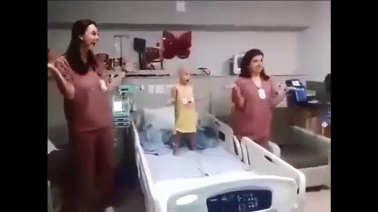 Meme gravement malade  cette enfant a la joie en elle