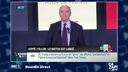 Gros couac en plein discours d'Alain Juppé
