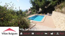 Villas Buigues-Real estate in Moraira Costa blanca REF-VB167