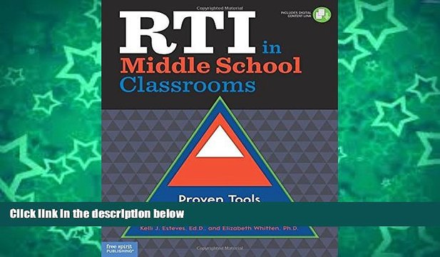 Buy NOW RTI in Middle School Classrooms: Proven Tools and Strategies Premium Ebooks Best Seller