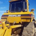Texas Construction Job Site-Cat D6r Dozer