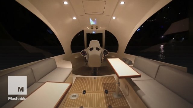 This pod-like mini yacht is just as luxurious as a superyacht — but cheaper
