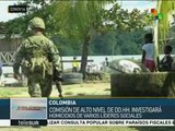 Preocupación en Colombia por asesinatos a líderes sociales