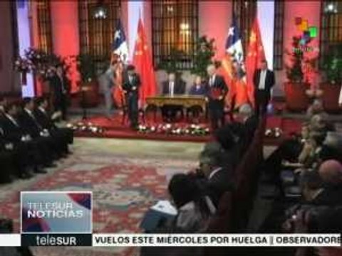 China y Chile afianzan sus relaciones diplomáticas