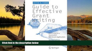 Buy NOW  Guide to Effective Grant Writing: How to Write a Successful NIH Grant Application  READ