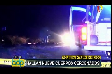 下载视频: México: autoridades hallan doce cuerpos decapitados