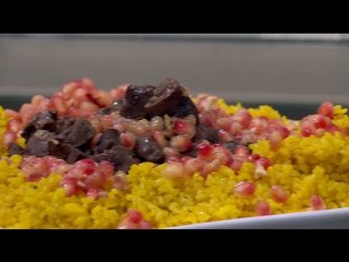 كبدة بالرمان و دبس الرمان | غادة جميل