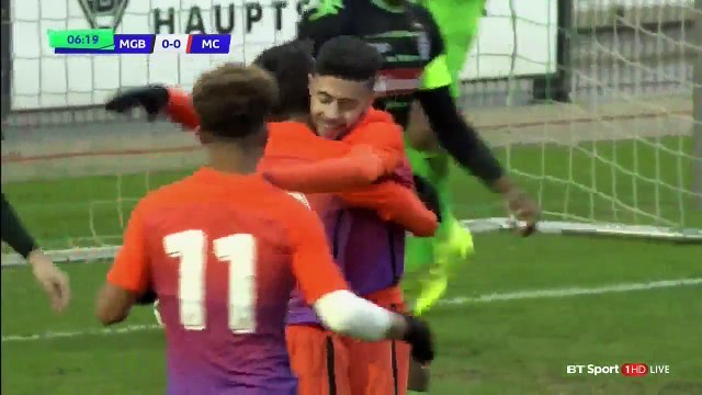 Mönchengladbach U19 1-2 Manchester City U19 - All Goals and Highlights - UEFA Youth League 23.11.2016 HD