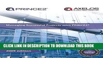 [PDF] Managing Successful Projects with PRINCE2TM 2009 Edition Manual Full Online