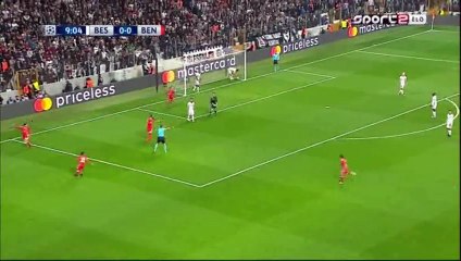 Goncalo Guedes Goal HD - Besiktas 0-1 Benfica - 23.11.2016