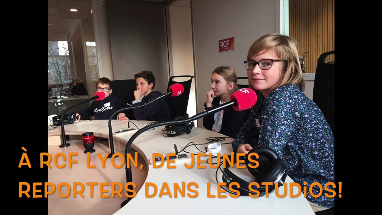 Ateliers radio à RCF Lyon