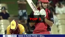 Top 10 Last ball Thrilling Finishes with six HD  _ Amazing finished of all time