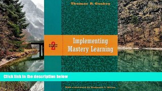 Buy NOW  Implementing Mastery Learning  Premium Ebooks Best Seller in USA