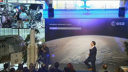 Pesquet dans l'ISS : "Si on ne remet pas les choses exactement à leur place, on ne les retrouve pas" .