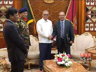 রাষ্ট্রপতির সঙ্গে স্পেনের বিদায়ী রাষ্ট্রদূতের সাক্ষাত