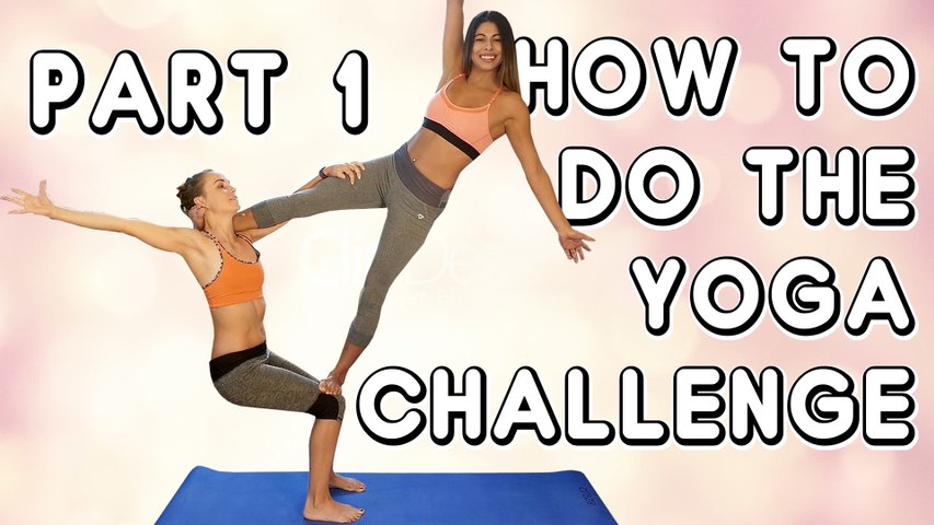 Yoga Challenge: How To!! Acro Tutorial #1: Flag Pose, 20 Minute