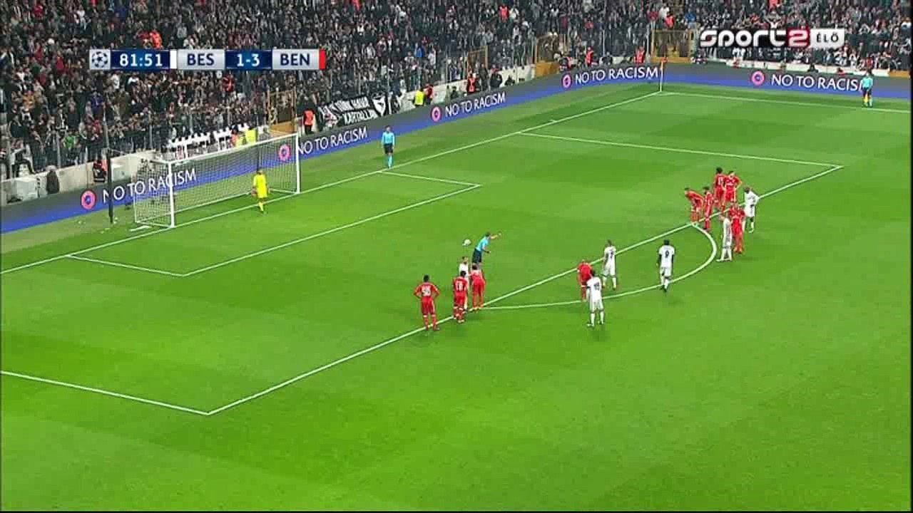 Ricardo Quaresma Goal HD - Besiktas 2-3 Benfica - 23.11.2016 HD