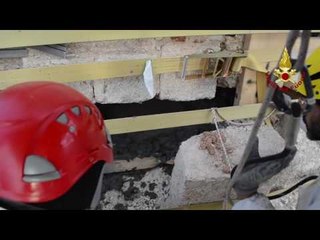 Norcia - Terremoto. Consolidamento Torre Civica (22.11.16)