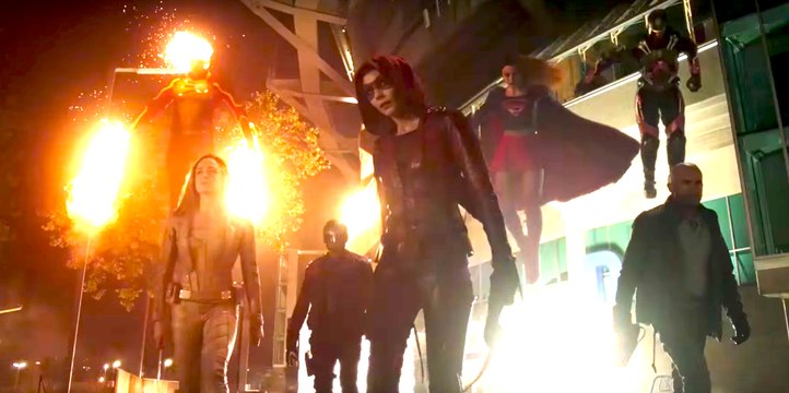 SUPERGIRL, THE FLASH, ARROW, LEGENDS OF TOMORROW: Heroes v Aliens Trailer #2 - 4 Night Crossover - The CW