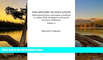 Big Sales  The History of Education, Volume 1  Premium Ebooks Online Ebooks