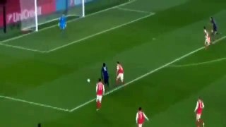 Edinson Cavani Goal-Arsenal vs Paris Saint Germain 1-1