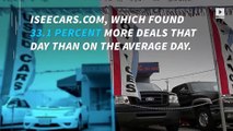 Used car prices are slashed on Black Friday