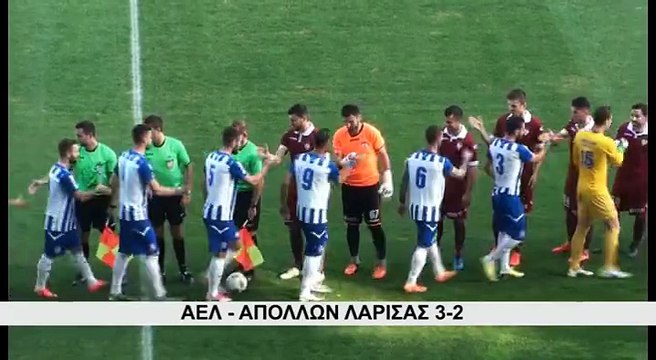 ΑΕΛ-Απόλλωνας Λάρισας 3-2 Τα γκολ (Φιλικό 19-11-2016 )