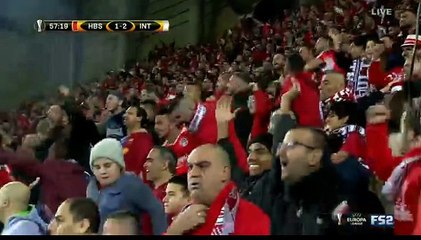 Maranhao Goal HD -  Hapoel Be'er Sheva 1-2 Inter 24.11.2016