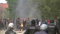 Migrants riot at Bulgarian refugee camp