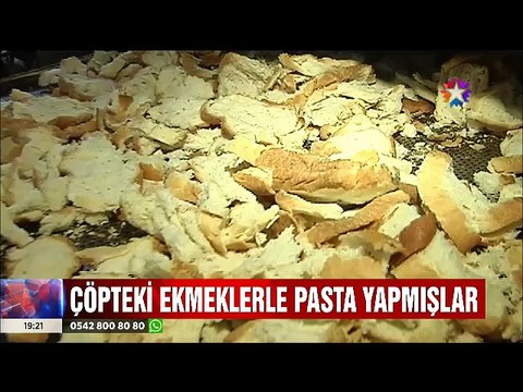 Çöpten Topladıkları küflü ekmekleri Pasta olarak yedirmişler