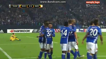 Dennis Aogo Penalty Goal HD - FC Schalke 04 2-0 OGC Nice