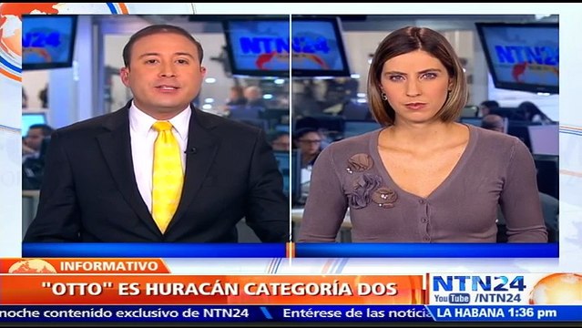 Huracán Otto toca tierra en costa sureste de Nicaragua y causa lluvias torrenciales