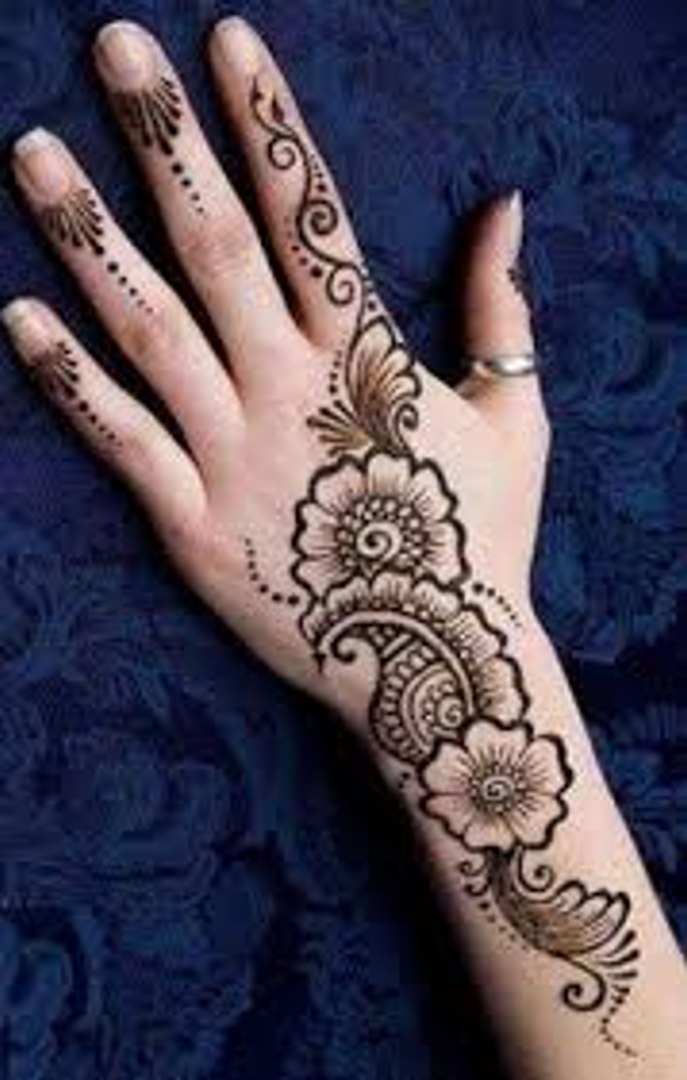 Easy Quick Trendy Bel Mehndi Designs For Hands Beautiful Shaded