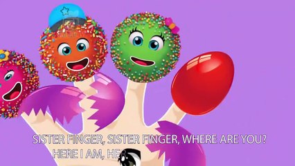 The Finger Family Lollipop Family Nursery Rhyme | Lollipop Finger Family Songs By Kit Kit TV