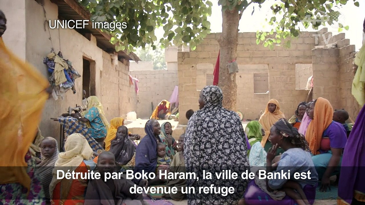 Détruite par Boko Haram, la ville de Banki est devenue un refuge
